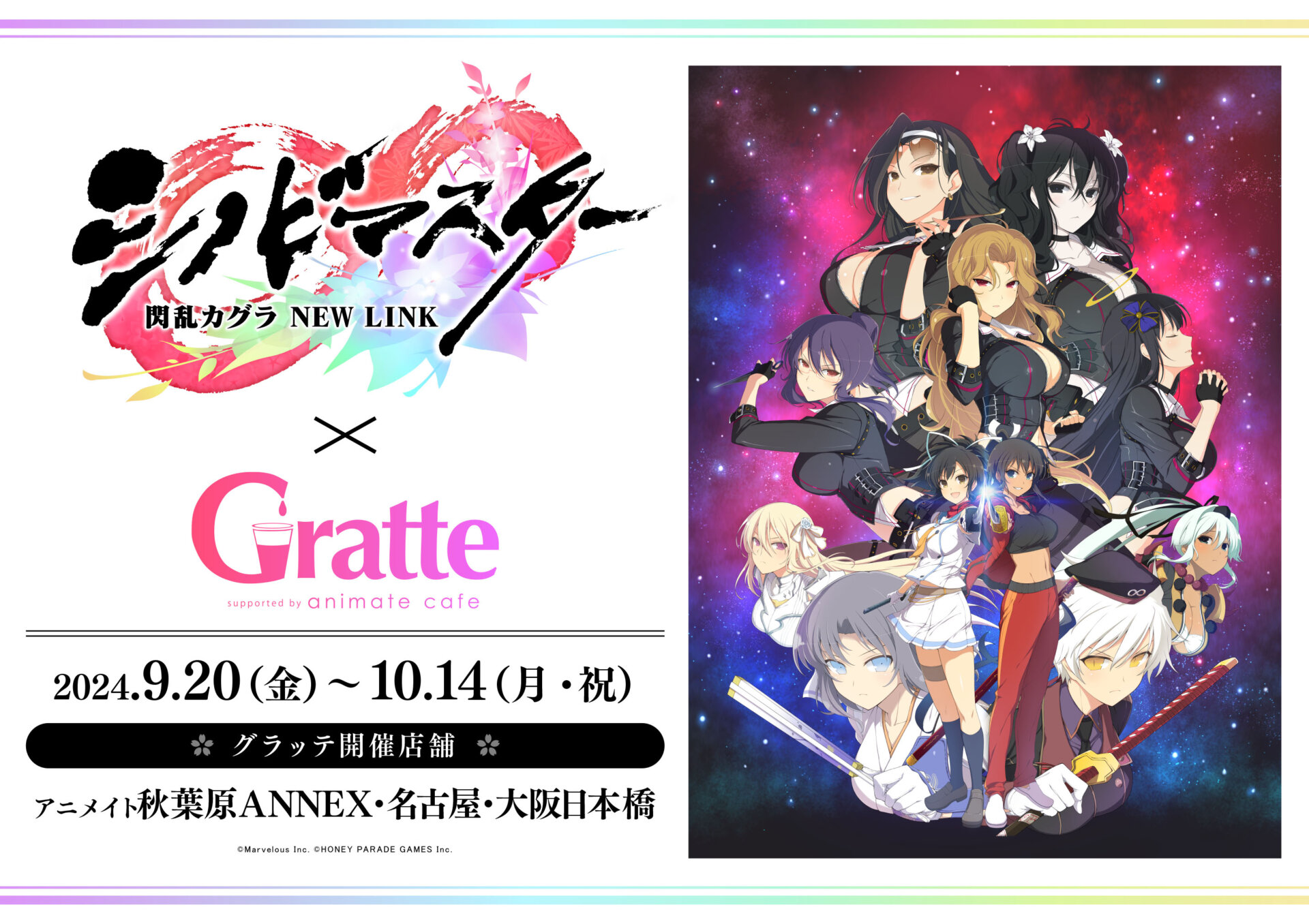 シノビマスター 閃乱カグラ NEW LINK×Gratte